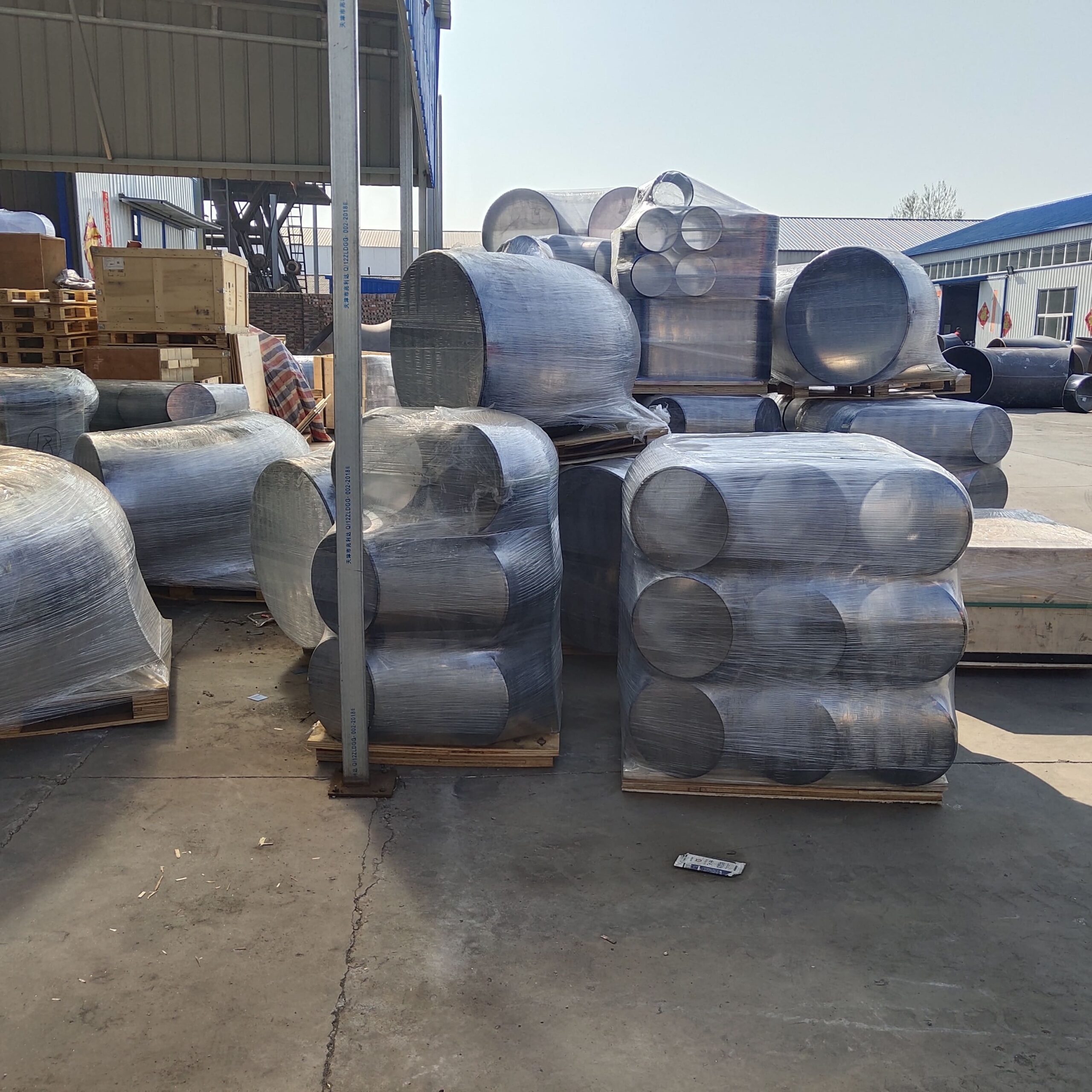 Long Radius Pipe Elbow ASME B16 19 Elbow Dimensions SHANGHAI 