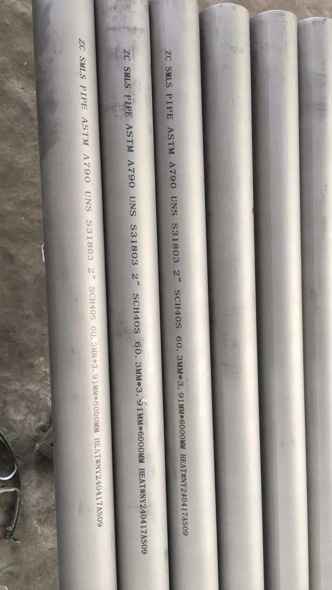 ASTM A790 S31803 Steel Pipe