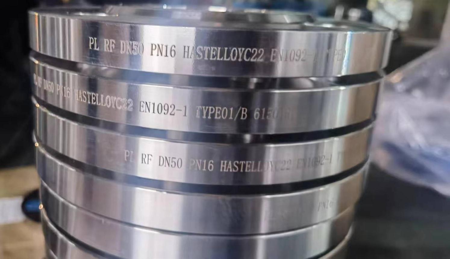 Hastelloy C22 Slip On Flange